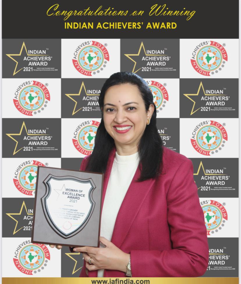 Indian Achiever's award